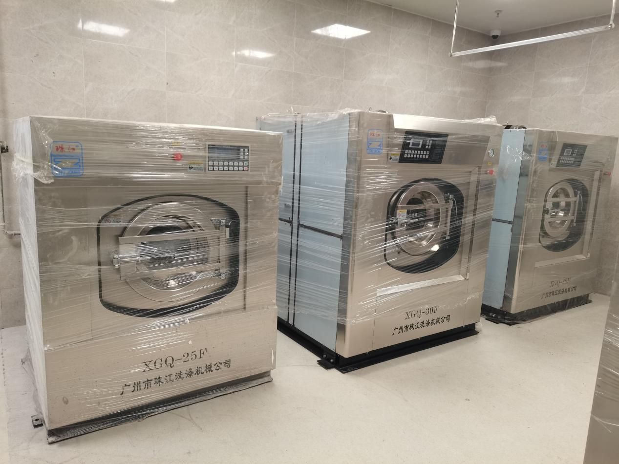珠江洗滌設備：廣州專用工業(yè)洗衣機在賓館的成功應用案例